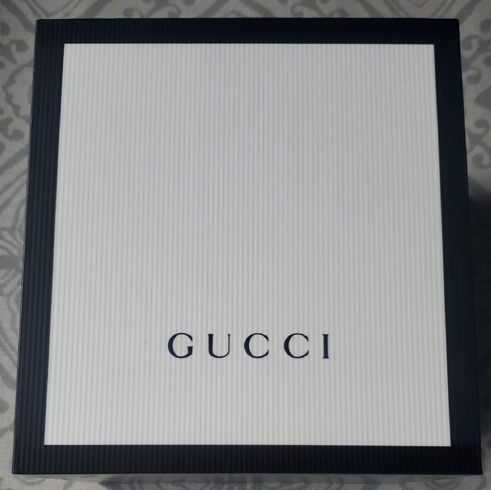 Men's Gucci GG2570 Black Dial Stainless Steel Watch YA142301 - Picture 2 of 4